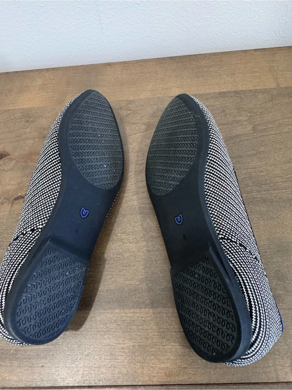 Black & White Slip-On Women’s Rothy almond loafer